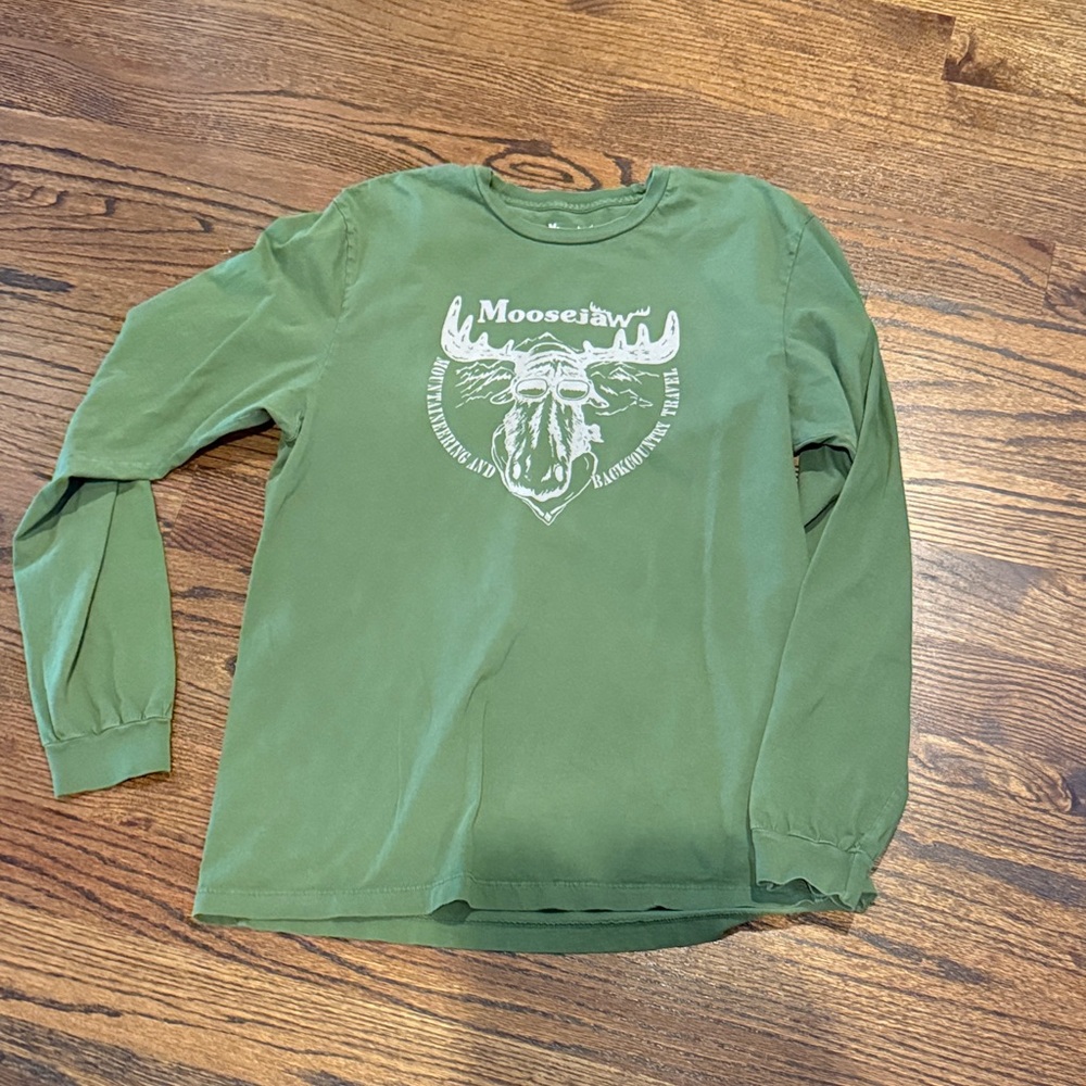 Moosejaw Forest Green Cotton Tee